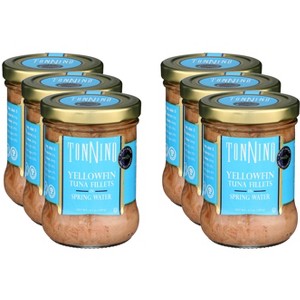 Tonnino Yellowfin Tuna Fillet in Spring Water - Case of 6 - 6.7 oz - 1 of 2