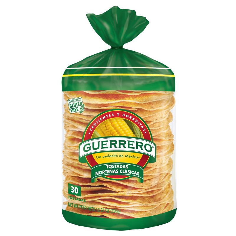 Guerrero Gluten Free Clasicas Tostada - 12.37oz/30ct, 1 of 8
