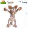 Living Puppets: Artie The Coyote - 27" Large Plush Hand Puppet, Handmade Pal - 2 of 4