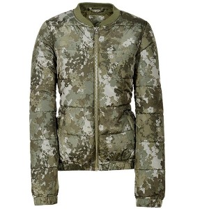 Aeropostale Womens Floral Camo Puffer Jacket - 1 of 2