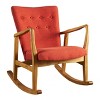 Callum Mid-Century Fabric Rocker - Christopher Knight Home - 2 of 4