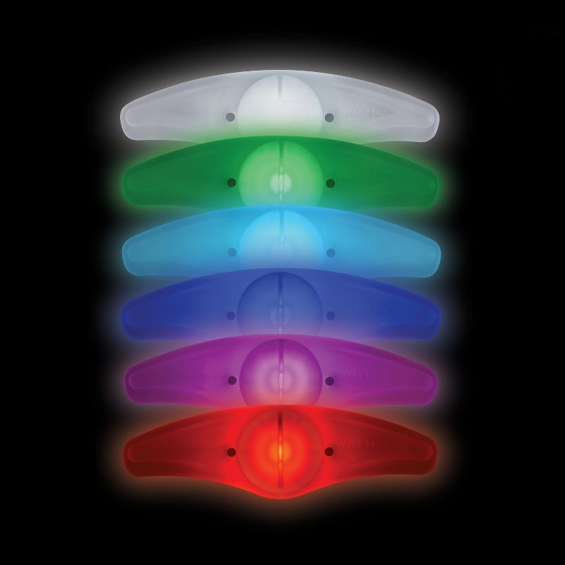 Nite Ize Spokelit LED Bicycle Spoke Light, Visibility + Safety Bike Light, 2 Pack, Disc-O Select Choose-Your-Color LED, 4 of 11