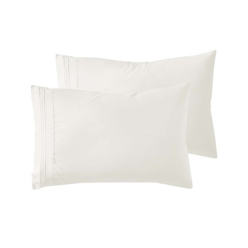 Nestl Luxury Soft Microfiber King Size Pillowcases Set Of 2 Off White Target