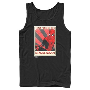 Men's Marvel Spider-Man: No Way Home Friendly Neighborhood Poster Tank Top - 1 of 4