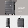 Expandable Hardshell Luggage Set with TSA Lock and Spinner Wheels for Travel, 3-Piece Suitcase Set 20/24/28 - Cuddlewood - 3 of 4