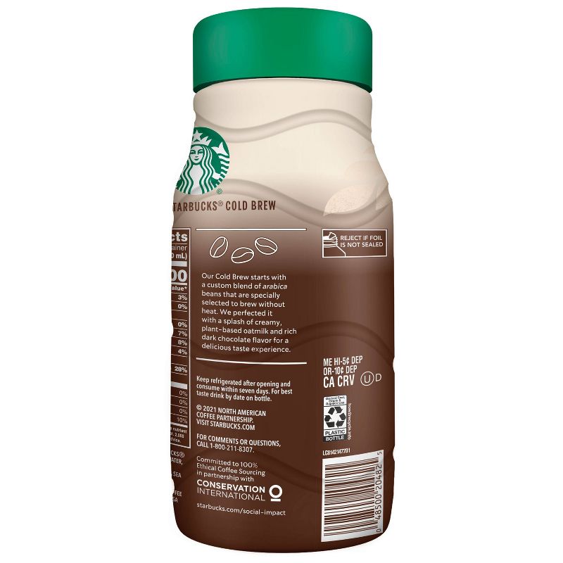 Starbucks Discoveries Dark Chocolate Oatmilk Cold Brew Coffee - 40 fl oz, 3 of 6
