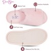 Jessica Simpson Womens Fuzzy Open Toe Slide Slipper - 2 of 4