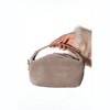 ISLAND - Taupe Suede Leather Shoulder Bag (Women) taupe suede standart - 2 of 4