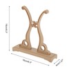 Unique Bargains Detachable Round Fan Style Fan Display Stand Resin 1Pc - 3 of 4