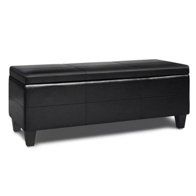 Halsey Storage Ottoman Bench - WyndenHall