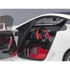 Lexus LFA Whitest White with Carbon Top 1/18 Model Car by Autoart - 4 of 4