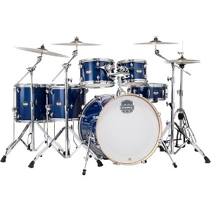 Mapex Mars Maple Studioease 6-Piece Shell Pack With 22" Bass Drum Midnight Blue - 1 of 3