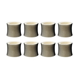 Nispira 8 Packs Humidifier Wick Filter Replacement Compatible with Holmes HWF75 HWF75CS HWF75PDQ-U Filter D Fits White Westinghouse, Sunbeam - 1 of 3