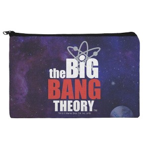 The Big Bang Theory Logo Makeup Cosmetic Bag Organizer Pouch - 1 of 4