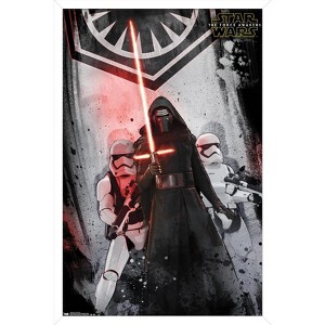 Trends International Star Wars: The Force Awakens - First Order Framed Wall Poster Prints - 1 of 4