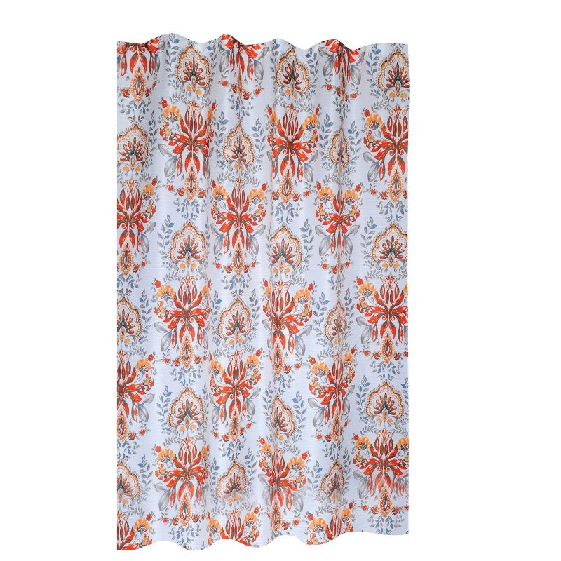 Leaf Motif Shower Curtain - Moda at Home, 4 of 6