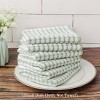 PiccoCasa Cotton Terry Small Kitchen Dish Cloth Cleaning Dish Rags 6 Pcs - 2 of 4