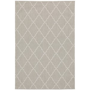 Oriental Weavers Portofino 7225H Grey/ Ivory Indoor/Outdoor Area Rug - 6'7" x 9'2" - 1 of 4