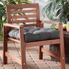 20" Outdoor Sunbrella Fabric Chair Cushion - 2 of 4
