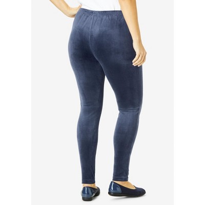 Woman Within Velour Legging - image 3
