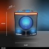Gemini 2,400 Watt Bluetooth Karaoke Party System, 8" Woofer - 3 of 4