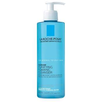 La Roche Posay Purifying Foaming Face Wash, Toleriane Purifying Facial Cleanser for Oily Skin with Niacinamide - 13.52 fl oz