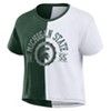 NCAA Michigan State Spartans Women's Split T-Shirt - 2 of 3