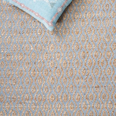 Cape Cod 3' x 5' Gray and Natural Cotton Geometric Area Rug