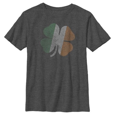 Boy's Lost Gods St. Patrick's Day Irish Pride Clover T-shirt : Target