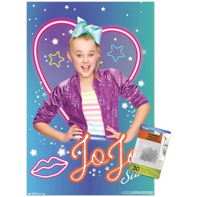 Trends International JoJo Siwa - Neon Unframed Wall Poster Prints