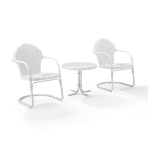 Crosley 3pc Tulip Retro Metal Conversation Set - 1 of 4