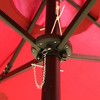 CAVINAS 15x9 FT Rectangle Solar Patio Umbrella with Built-in Lights and Weighted Base, Sun Shade for Pool - 4 of 4