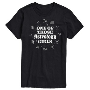 Men's - Instant Message - One Of Those Astrology Girls Short Sleeve Graphic T-Shirt - 1 of 4