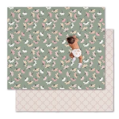 JumpOff Jo - Waterproof Foam Padded Play Mat for Infants, Babies, Toddlers, Play Pens & Tummy Time, Foldable Activity Mat