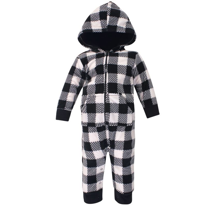 Hudson Baby Infant Boy Fleece Jumpsuits, Coveralls, and Playsuits 2pk, Christmas Dog, 3 of 5
