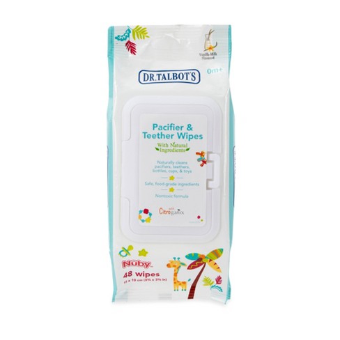 Fruit Flavored Pacifier Wipes, 40 count