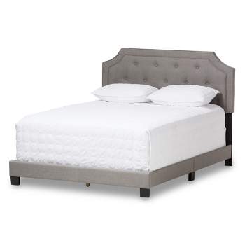 Willis Modern and Contemporary Fabric Upholstered Bed - Baxton Studio