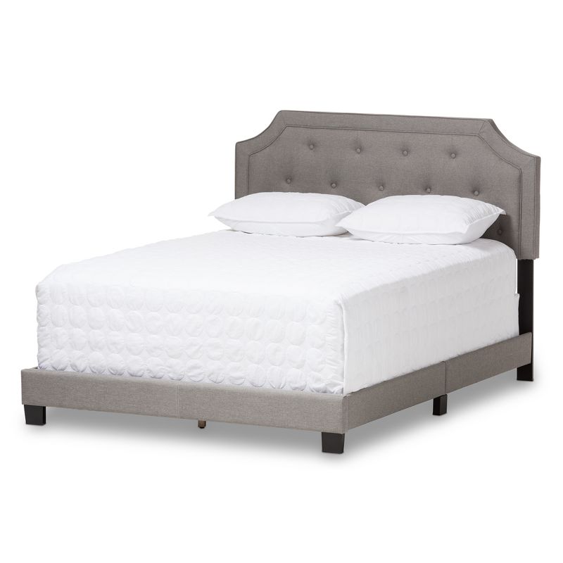 Willis Modern and Contemporary Fabric Upholstered Bed - Baxton Studio, 1 of 10