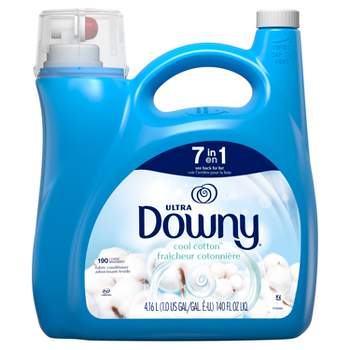 Downy Cool Cotton Scent Liquid Fabric Conditioner (Fabric Softener) - 140 fl oz