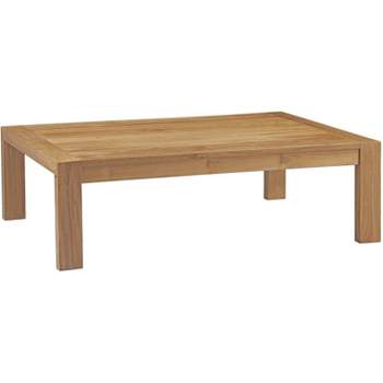 Modway Upland Outdoor Patio Wood Coffee Table