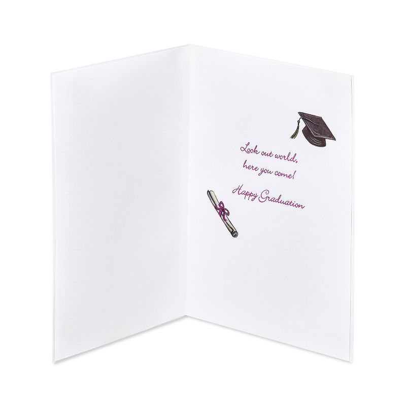 Graduation Card for Her - Designed by Bella Pilar Look Out World - PAPYRUS, 2 of 6