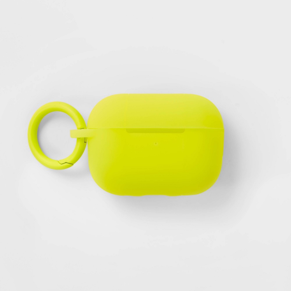 AirPod Pro Gen 1/2 Silicone Case with Clip - heyday™ Bright Citrus Glow