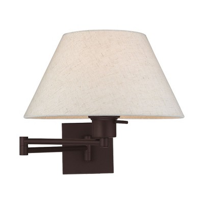 Livex Lighting 1 - Light Wall Light in  Bronze