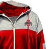 NCAA Ohio State Buckeyes Men's Big & Tall Long Sleeve Full Zipped Sweatshirt - 3 of 3