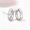 Pure Collection by Ross-Simons 0.25 ct. t.w. Diamond Huggie Hoop Earrings in Sterling Silver - 2 of 4