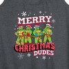 Women's - Teenage Mutant Ninja Turtles - Merry Christmas Dude Graphic Racerback Tank - 2 of 4