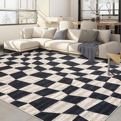 Runner Rug Runner Rug Non Slip Washable Runners for Hallways, Boho Vintage Rugs with Rubber Backing, Soft Low-Pile Indoor Carpet