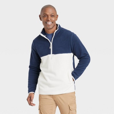 Men's Polar Fleece High Neck 1/2 Zip Sweatshirt - Goodfellow & Co™