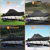 Center Console Boat Cover, 16'-18.5' Waterproof PU Marine Grade Boat Covers, Trailerable Center Console Cover - 4 of 4