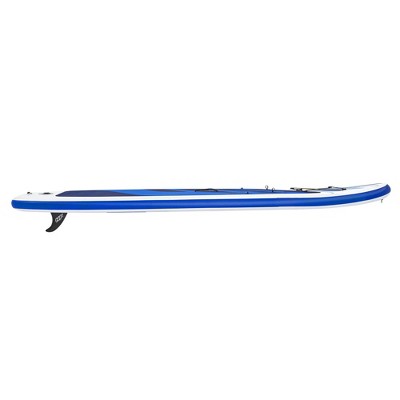 Hydro-Force 10&#039; Blue Inflatable Stand-Up Paddle Board and Kayak Set